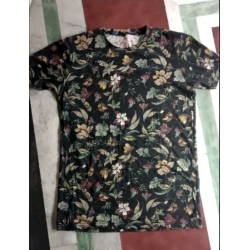 All Over Print Round Neck T-Shirt